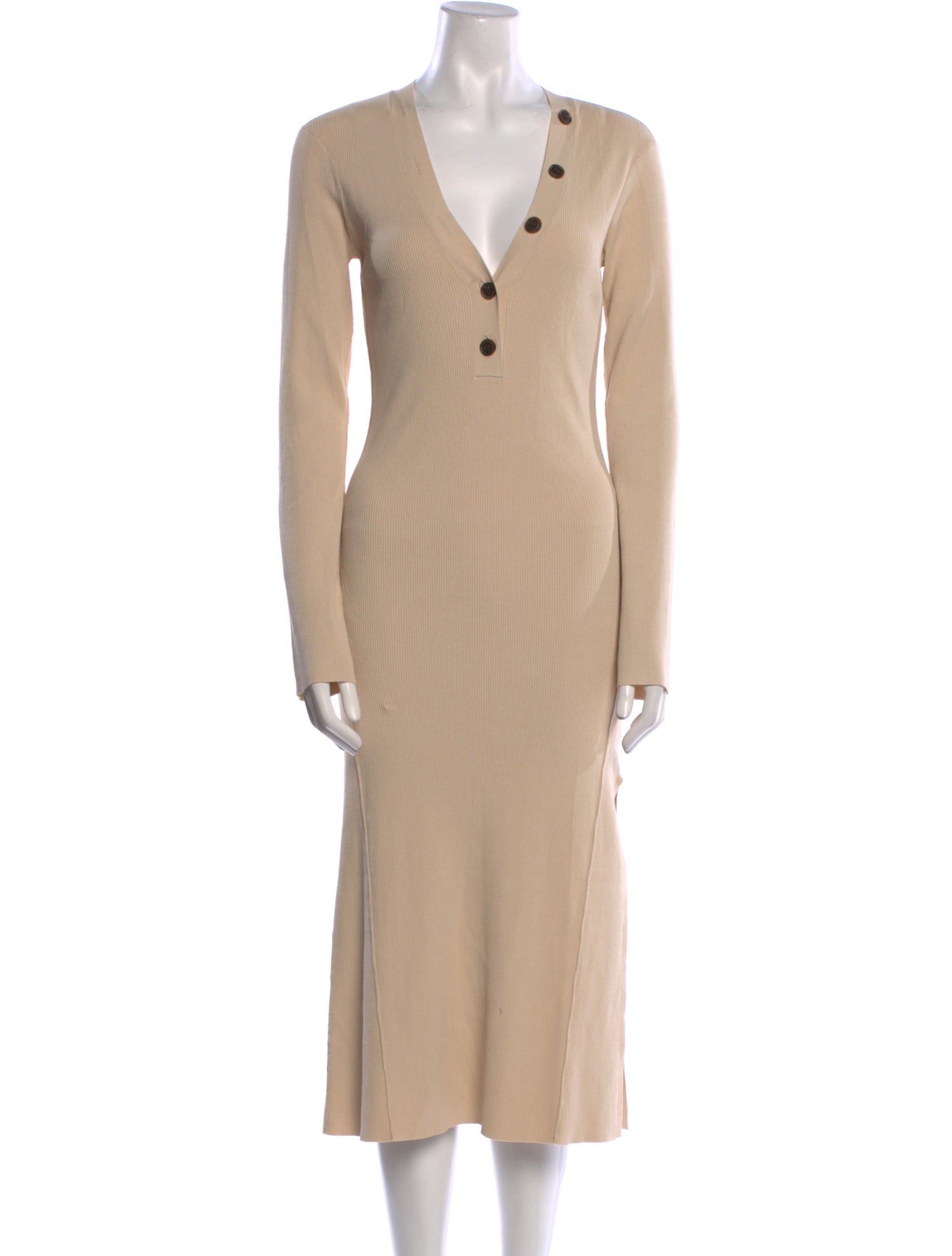 FRAME V-Neck Midi Length Dress w/ Tags
