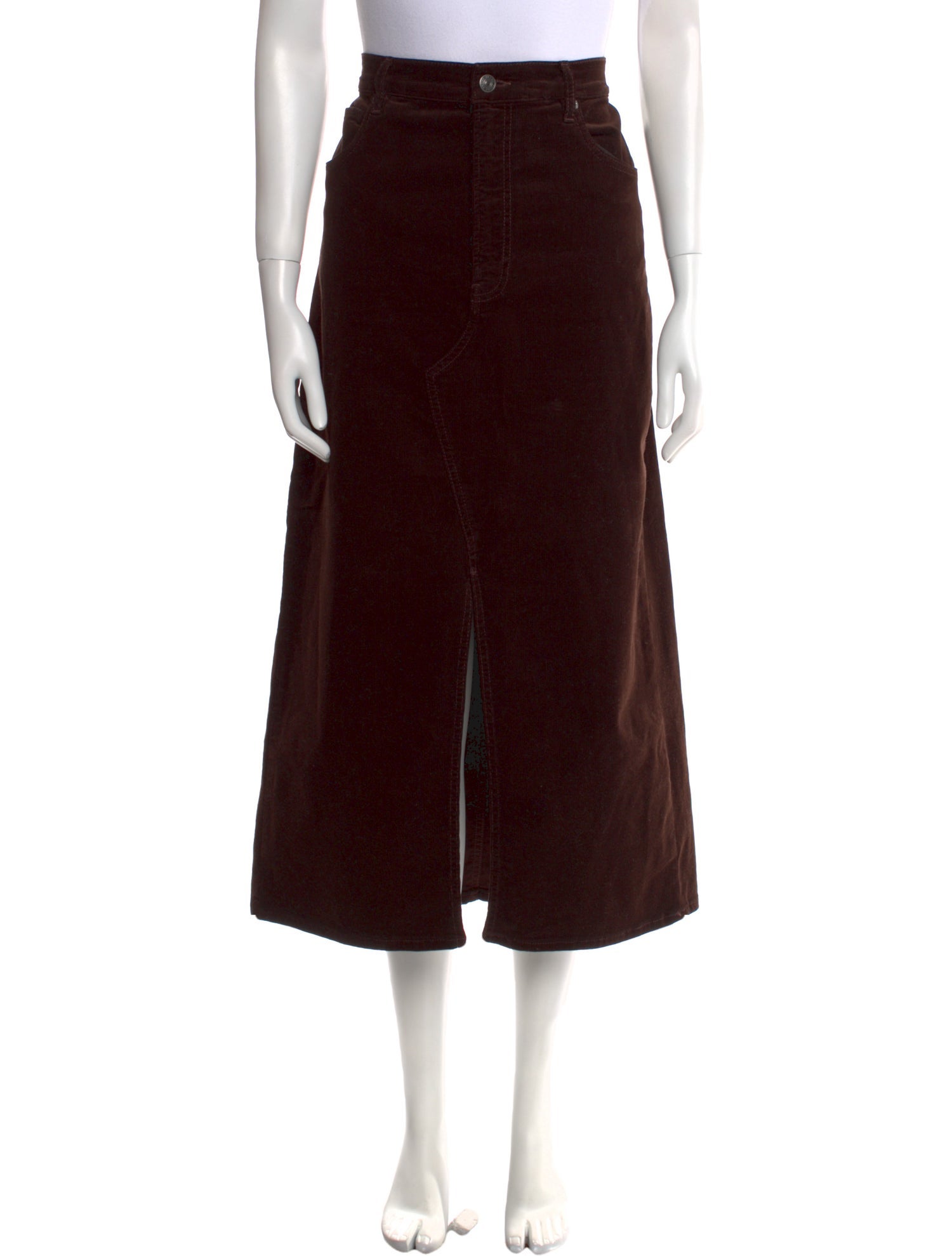 FRAME Midi Length Skirt