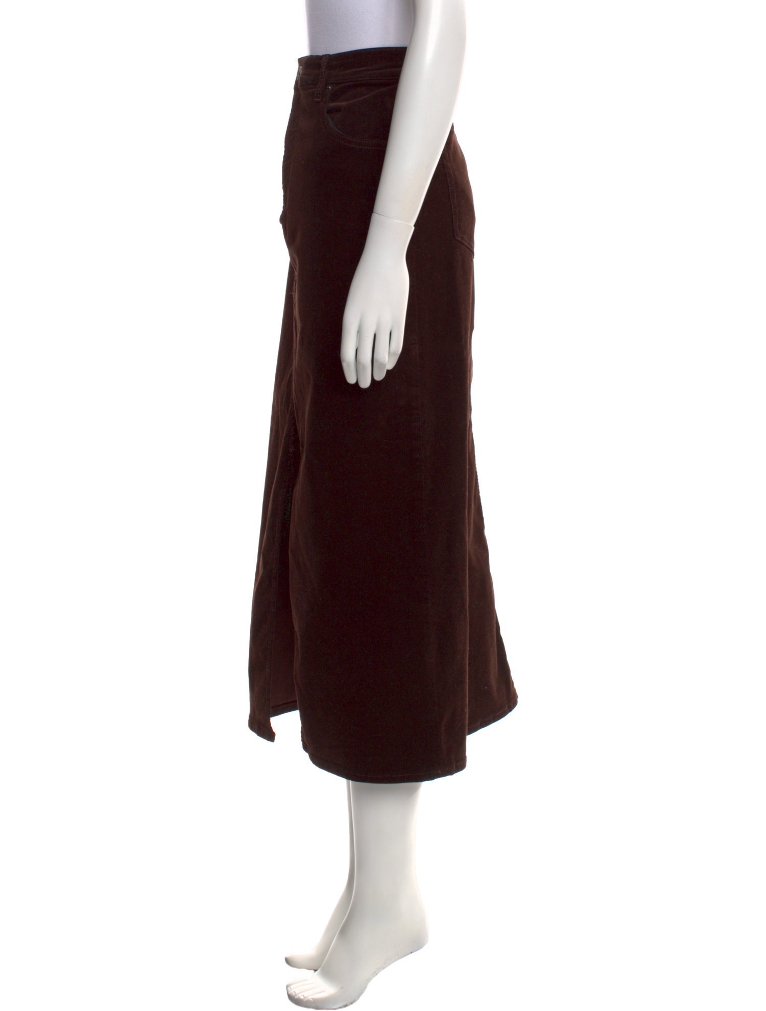 FRAME Midi Length Skirt