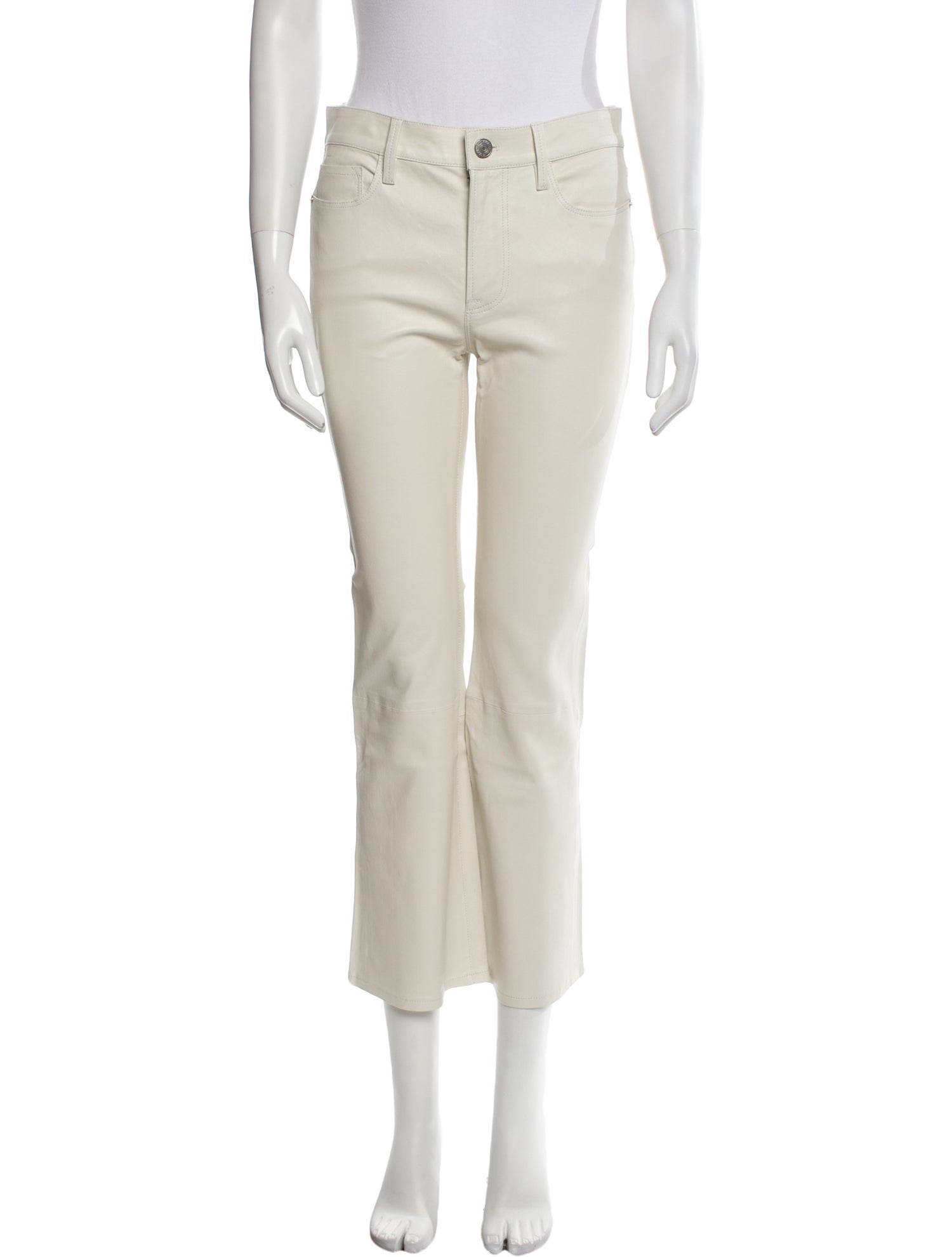 FRAME Lamb Leather Wide Leg Pants w/ Tags