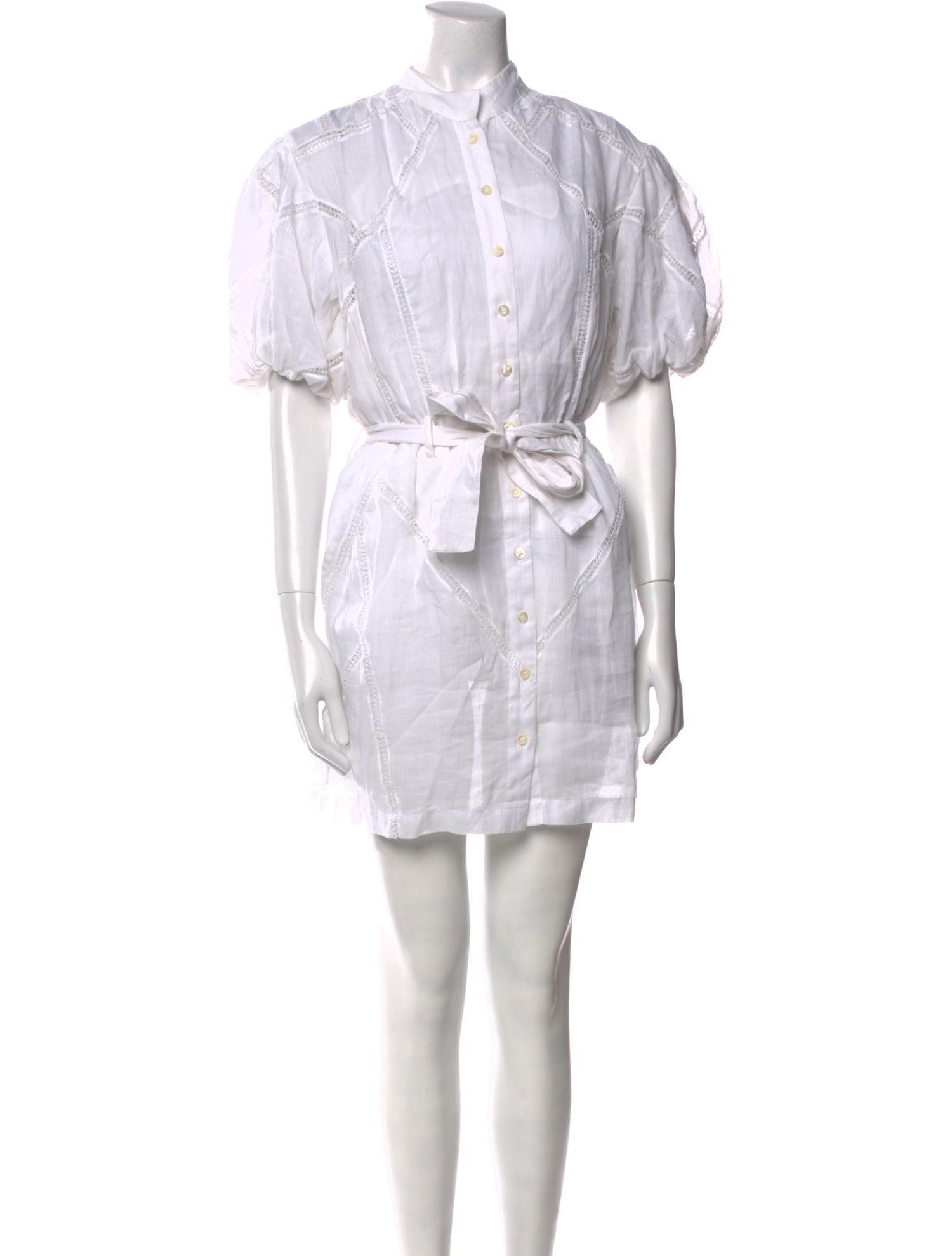 FRAME Mock Neck Mini Dress