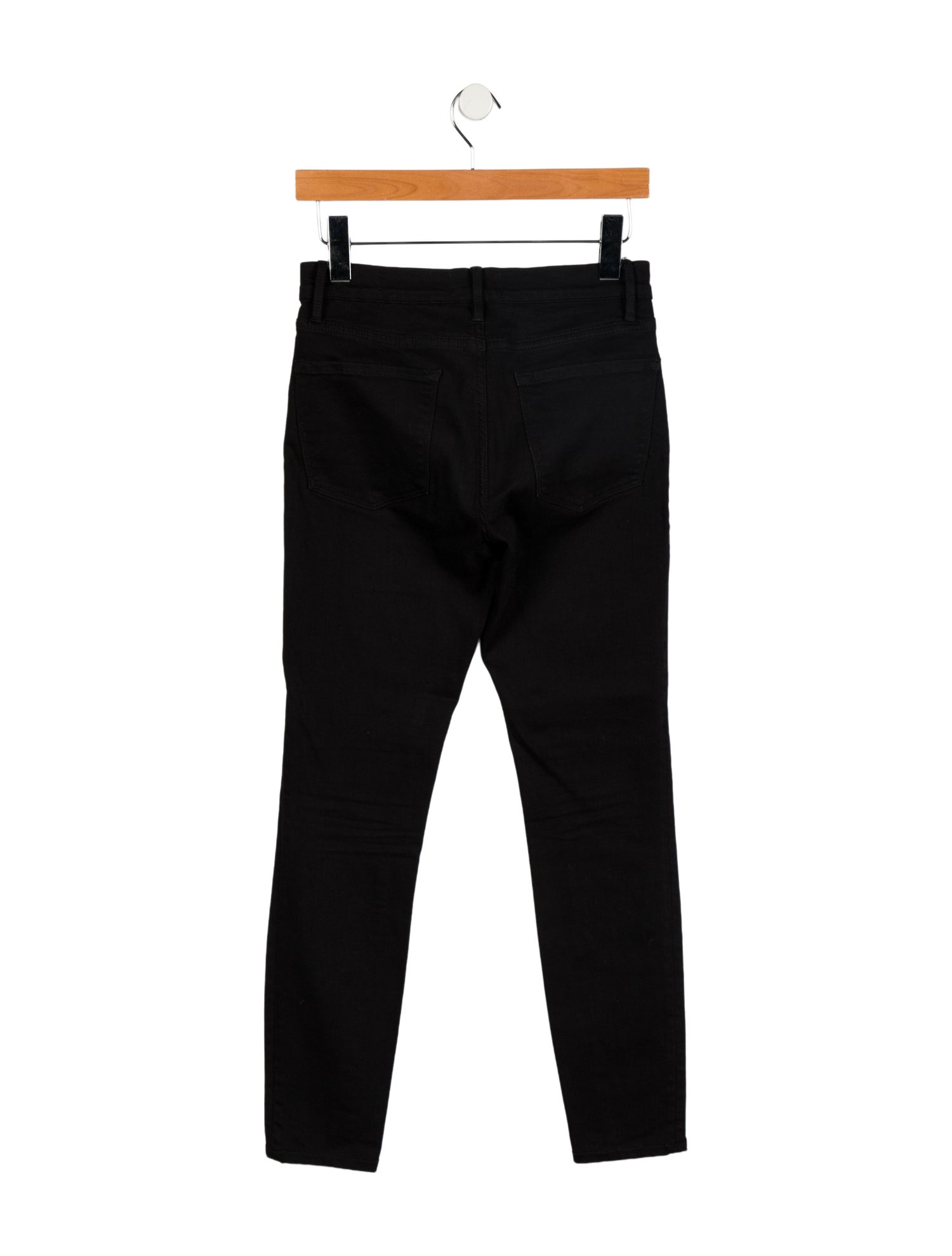 FRAME Mid-Rise Skinny Leg Jeans