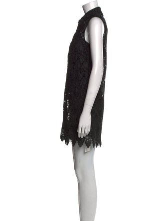 FRAME Mock Neck Mini Dress