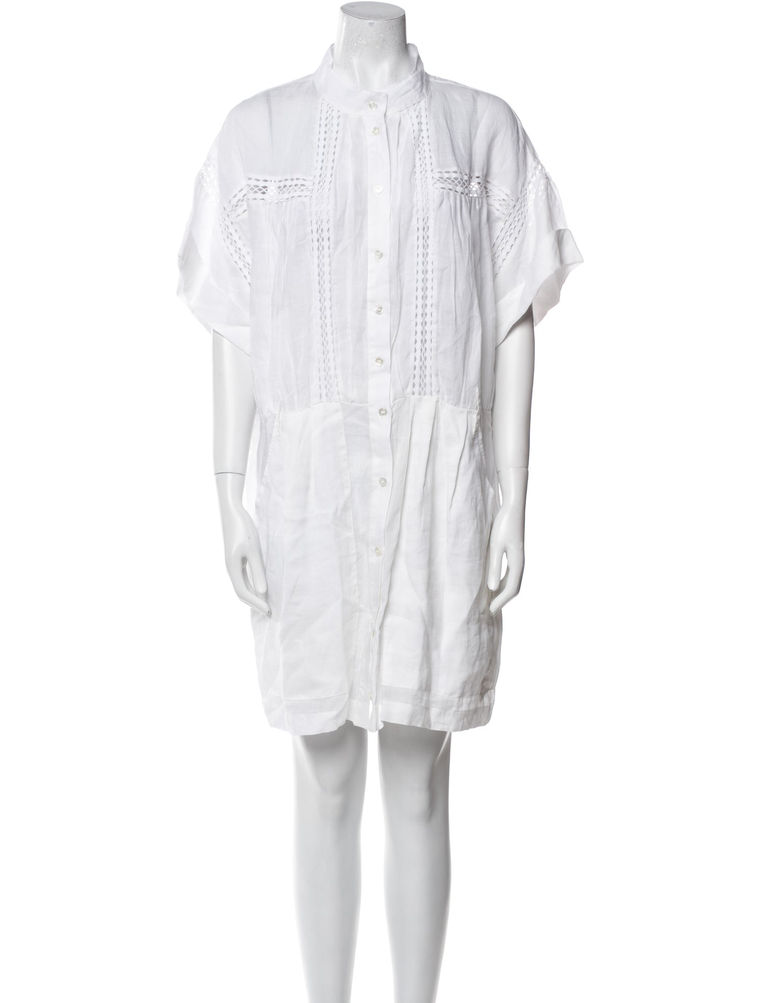 FRAME Mock Neck Mini Dress