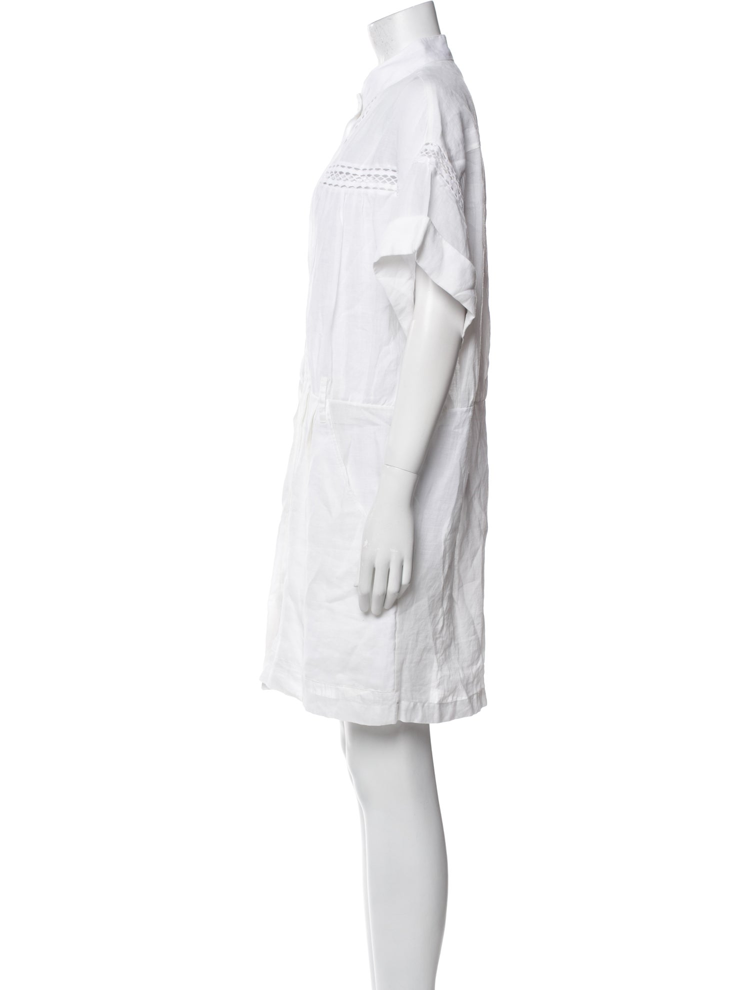 FRAME Mock Neck Mini Dress