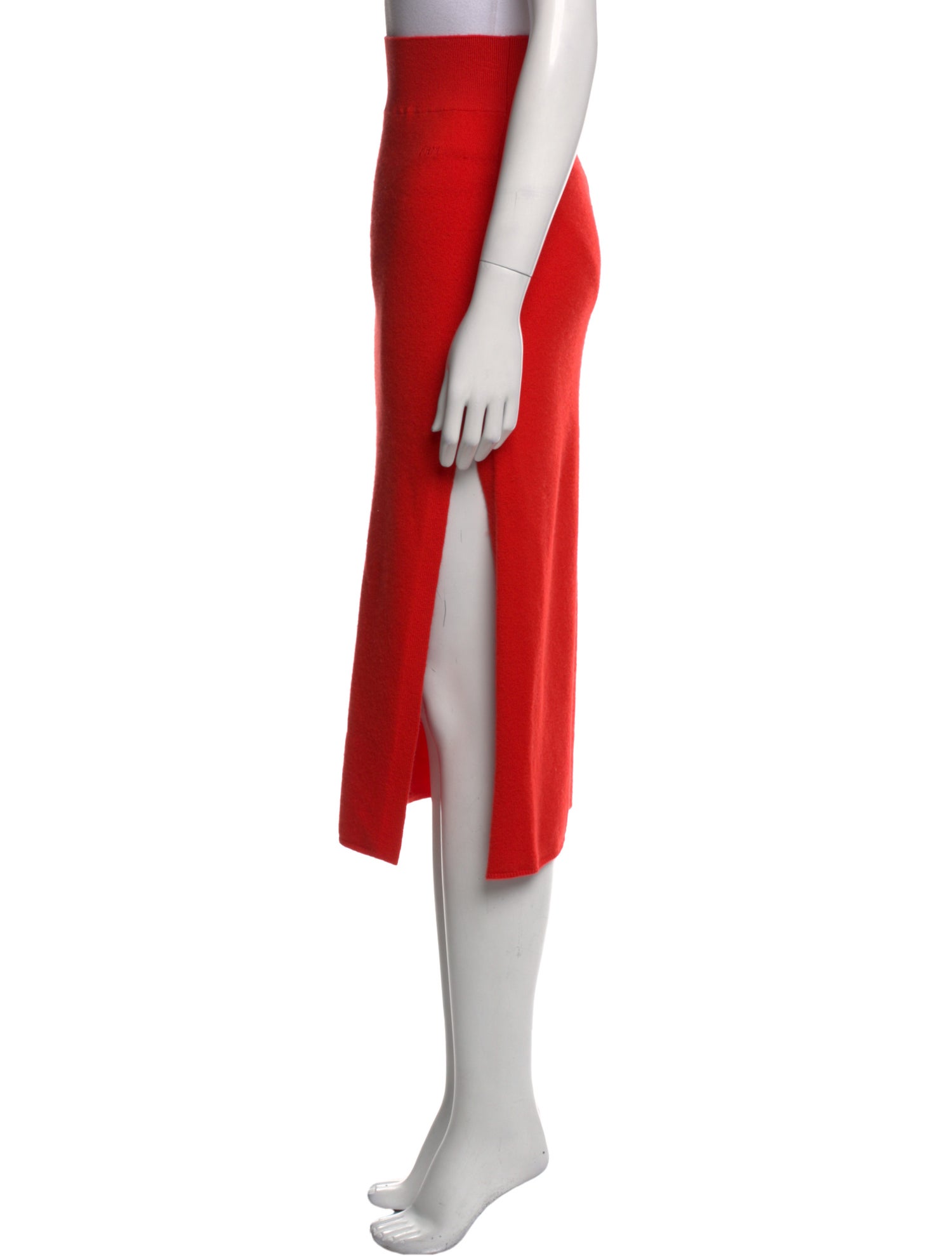 FRAME Cashmere Midi Length Skirt