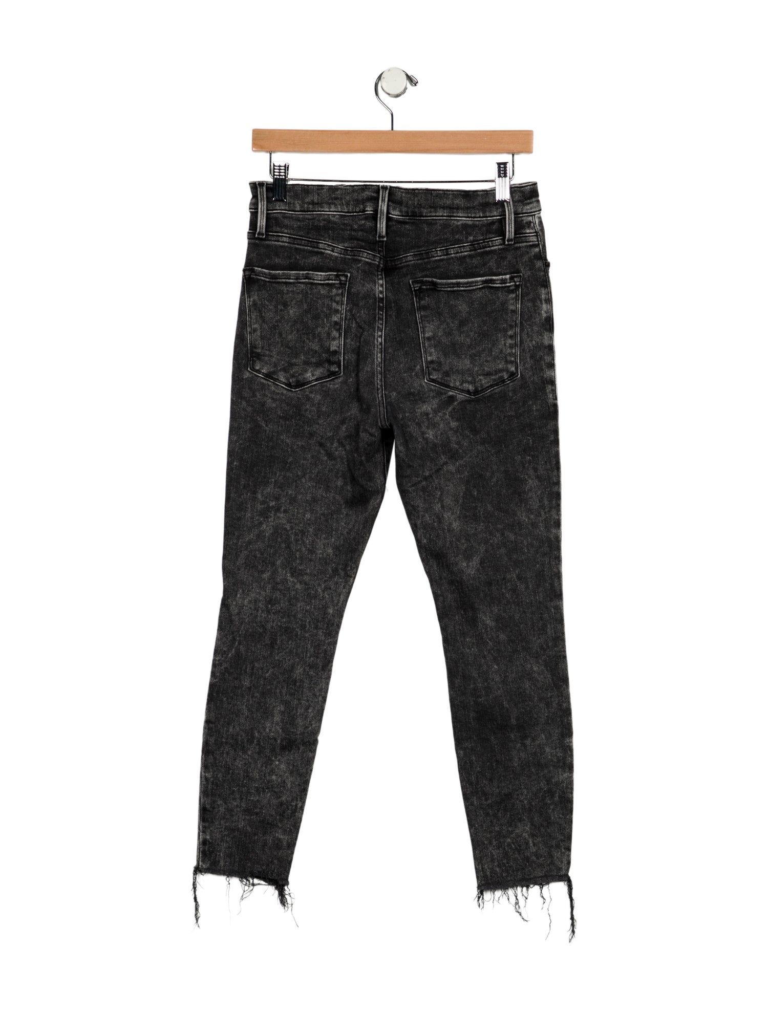 FRAME Mid-Rise Skinny Leg Jeans