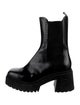 FRAME Patent Leather Chelsea Boots