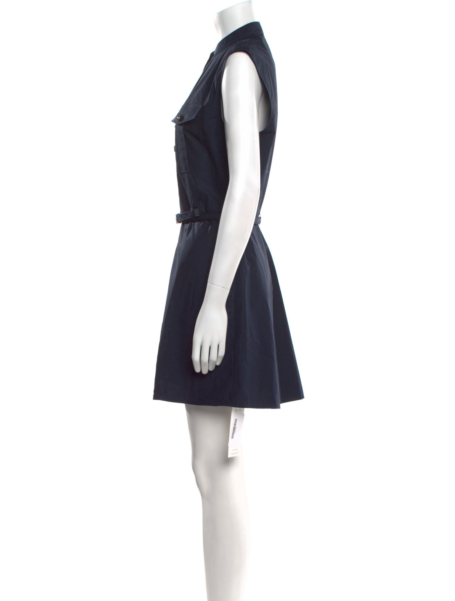 FRAME Mock Neck Mini Dress