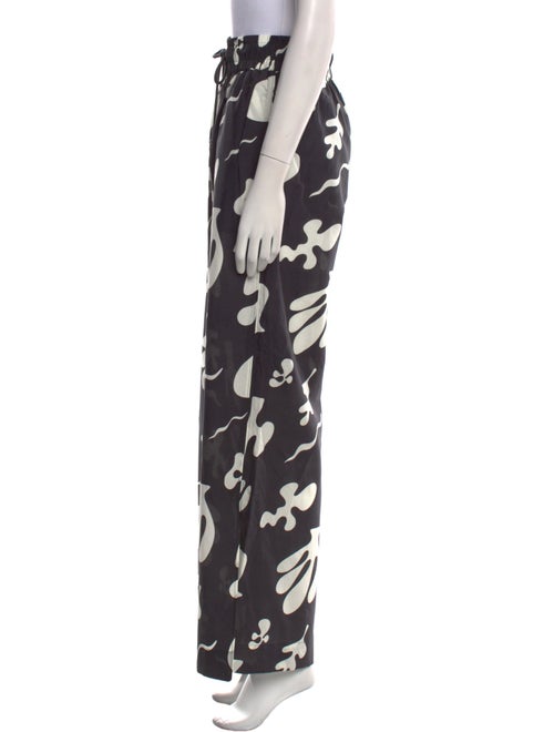 FRAME Printed Wide Leg Pants
