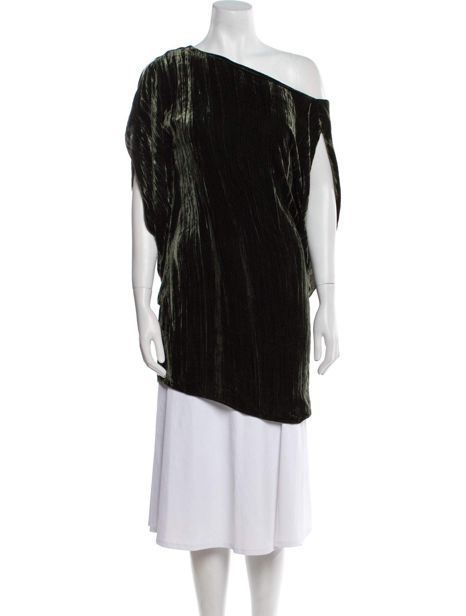 FRAME Asymmetrical Short Sleeve Tunic