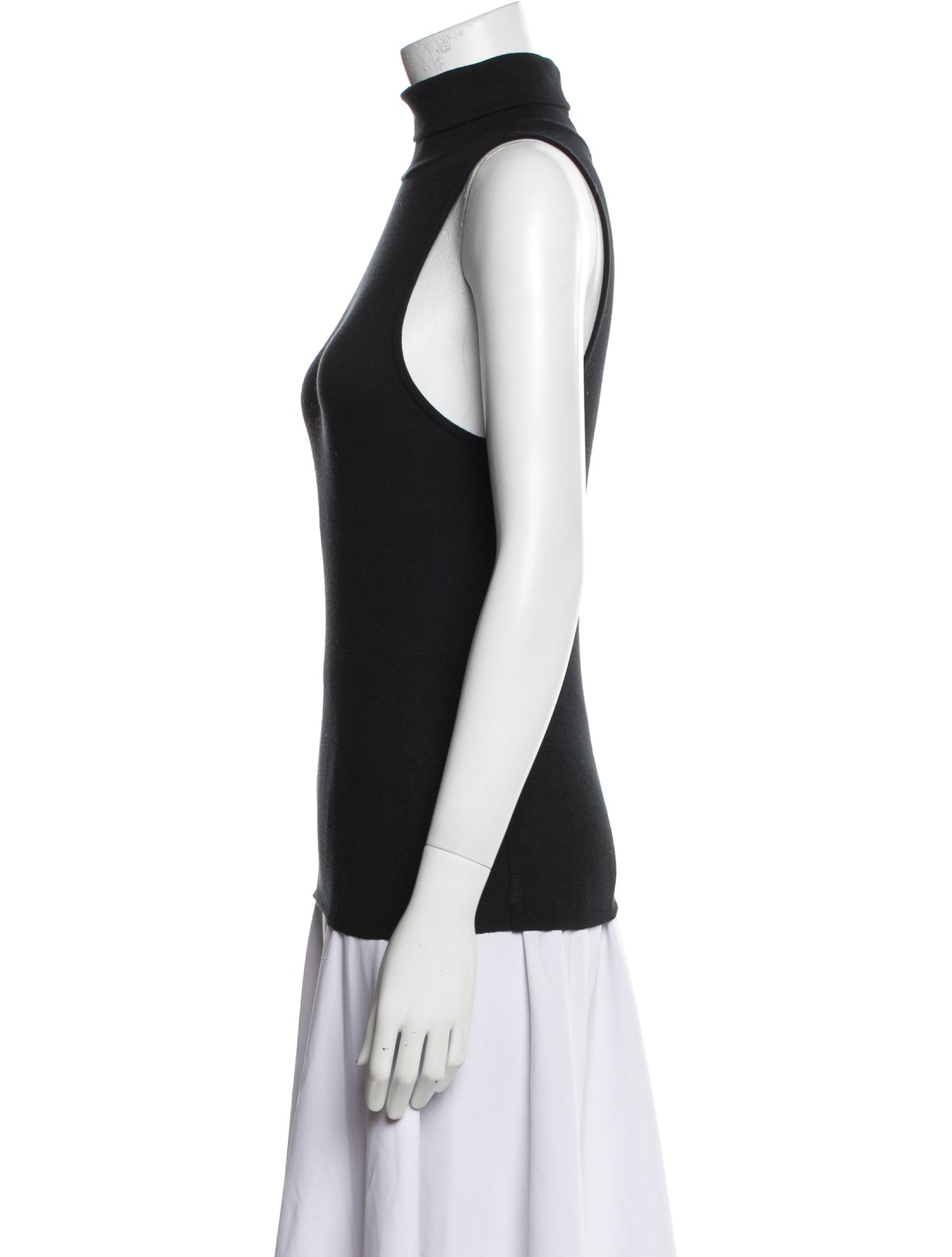 FRAME Turtleneck Sleeveless Top w/ Tags