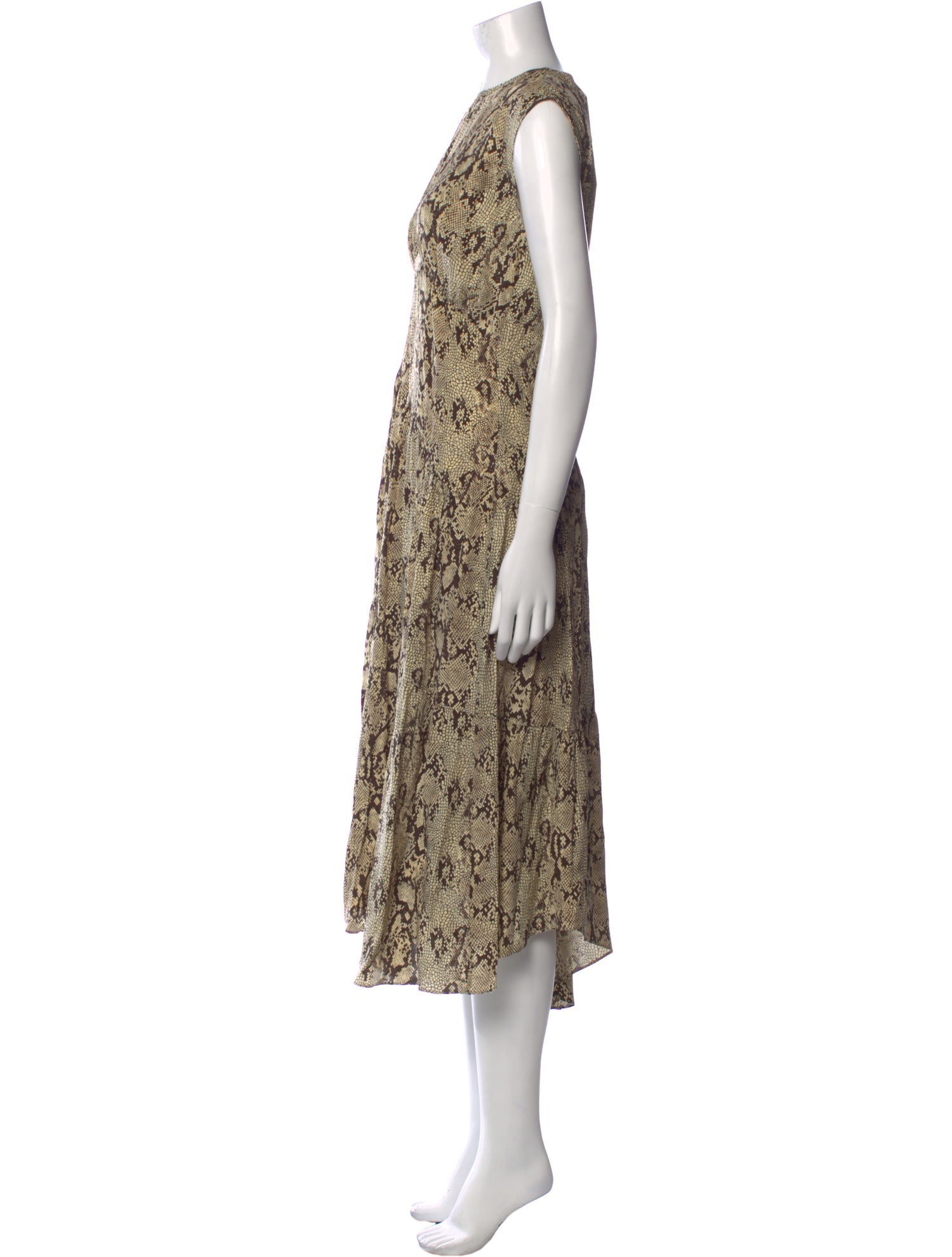 FRAME Silk Long Dress w/ Tags