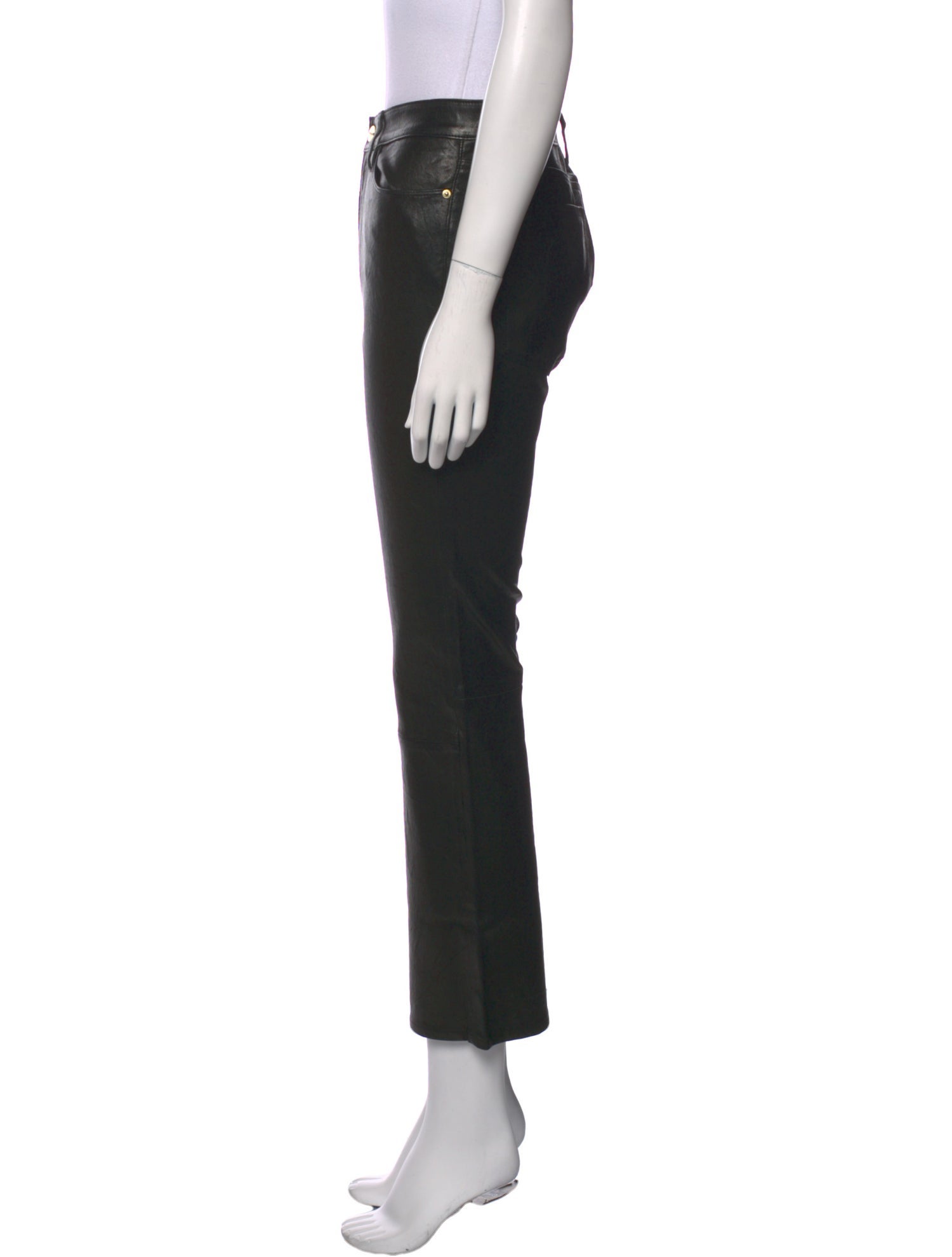 FRAME Lamb Leather Wide Leg Pants w/ Tags