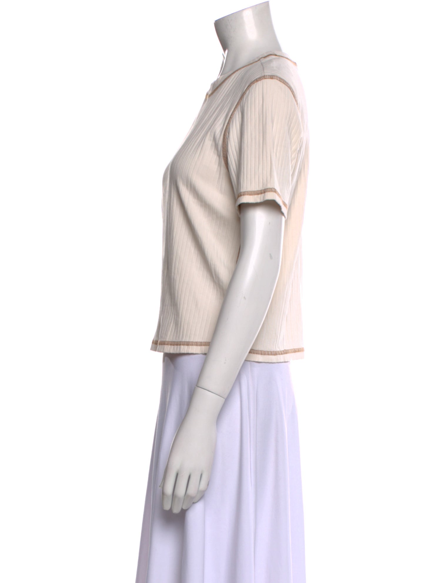 FRAME Crew Neck Short Sleeve T-Shirt w/ Tags