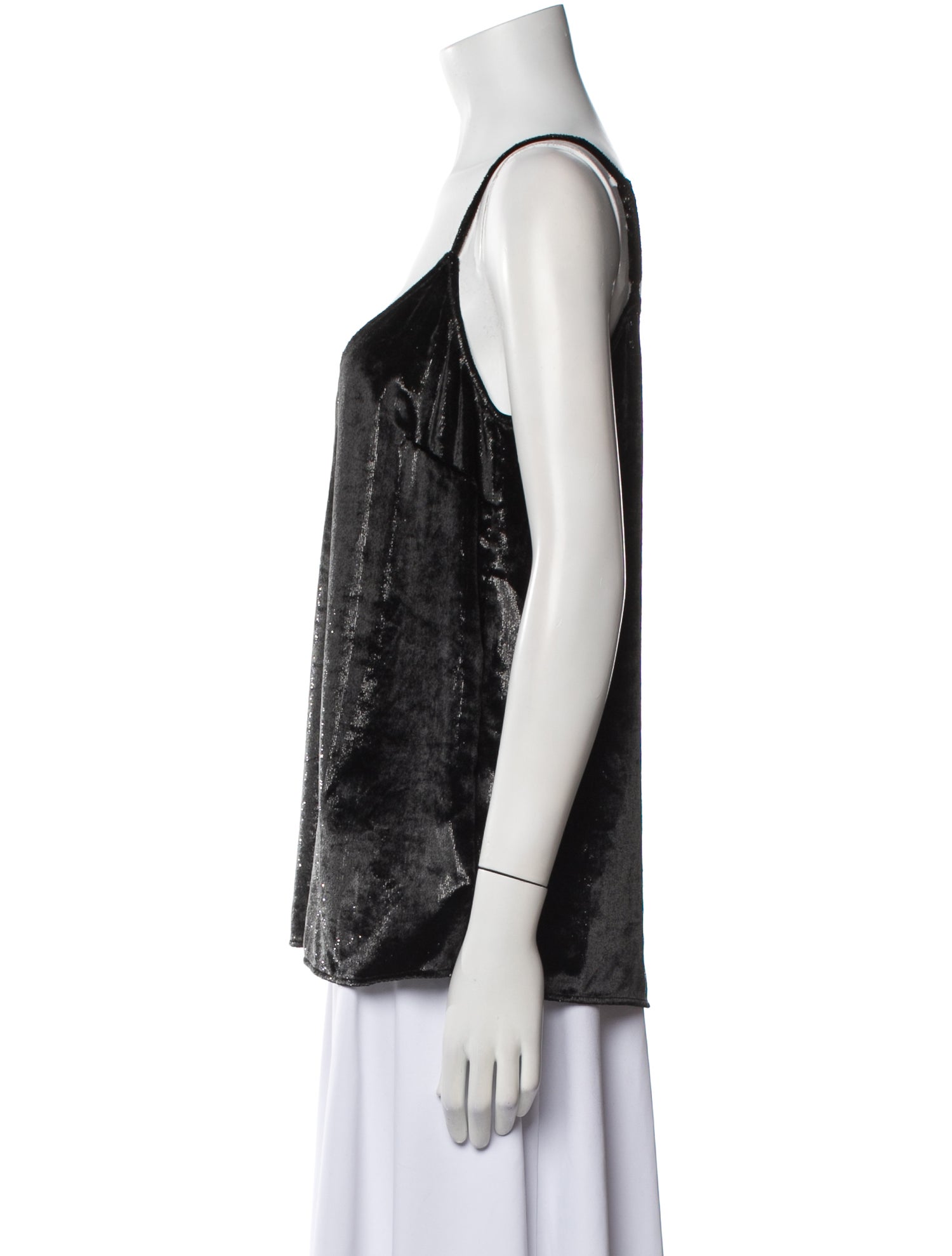 FRAME V-Neck Sleeveless Top