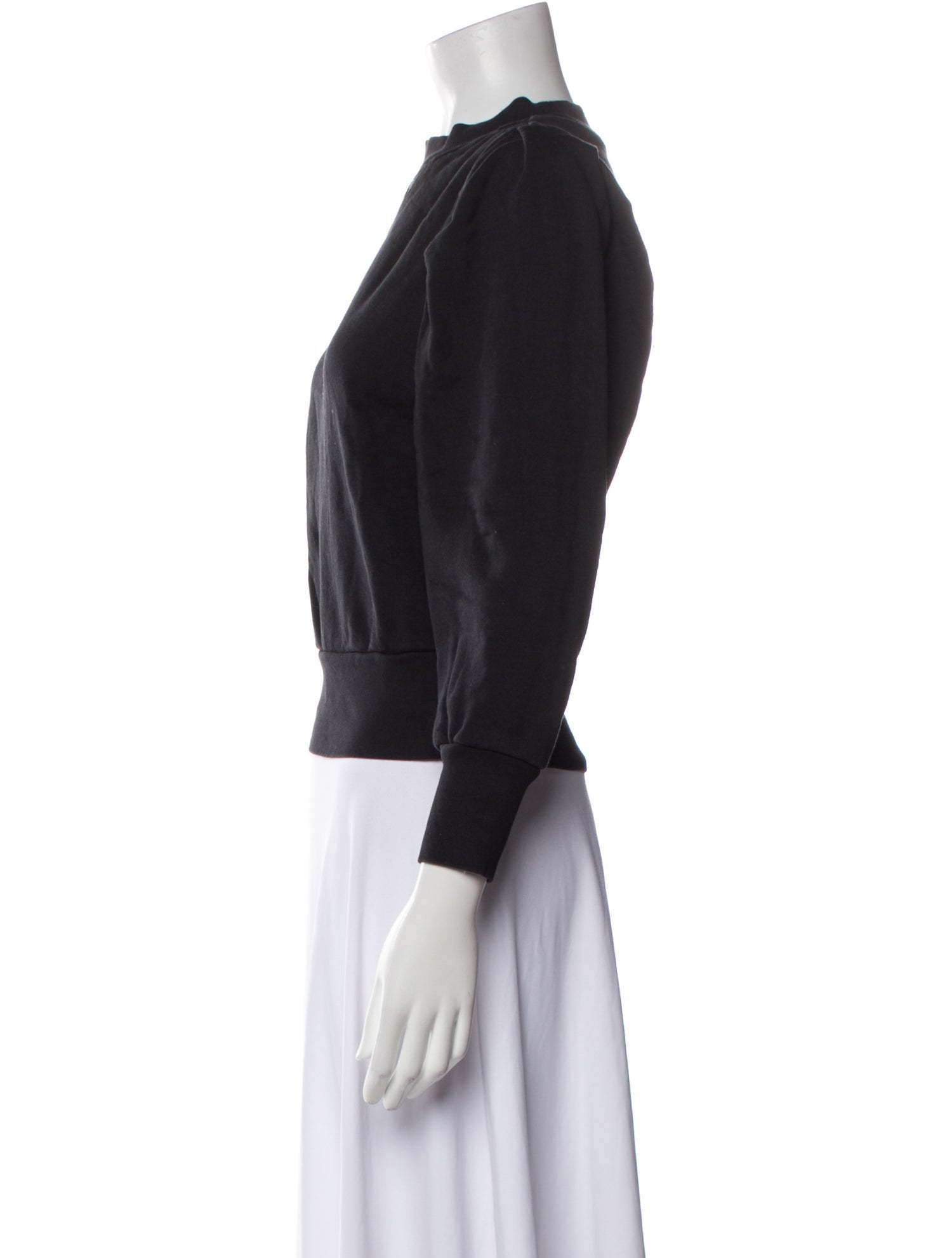 FRAME Bateau Neckline Long Sleeve Sweatshirt