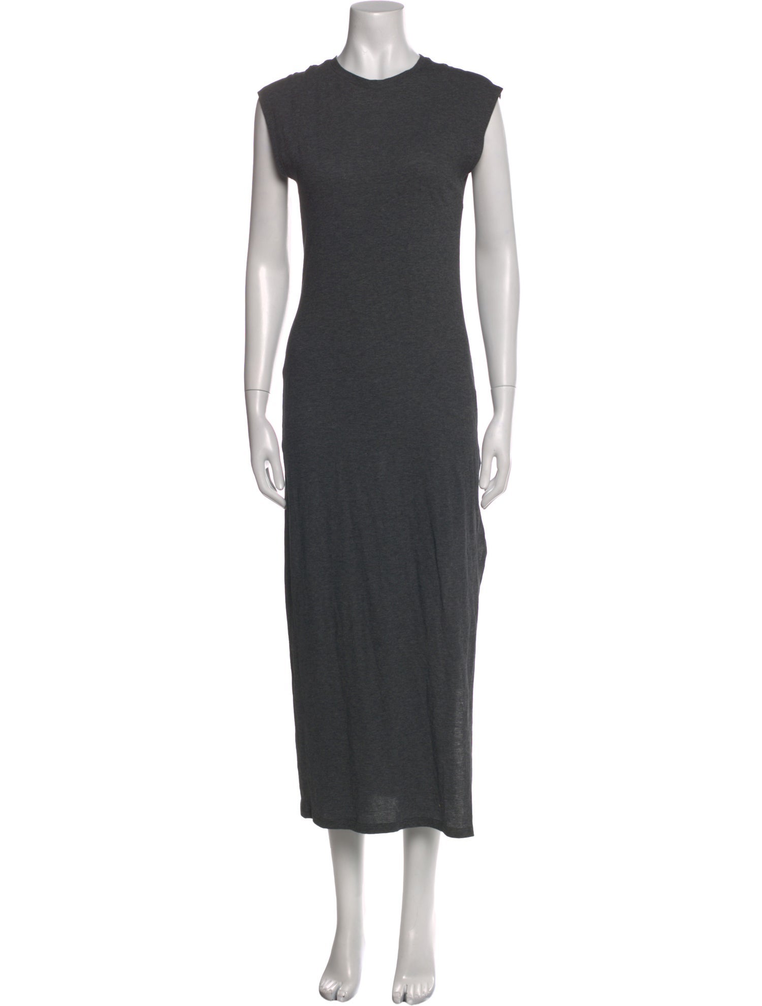 FRAME Crew Neck Long Dress