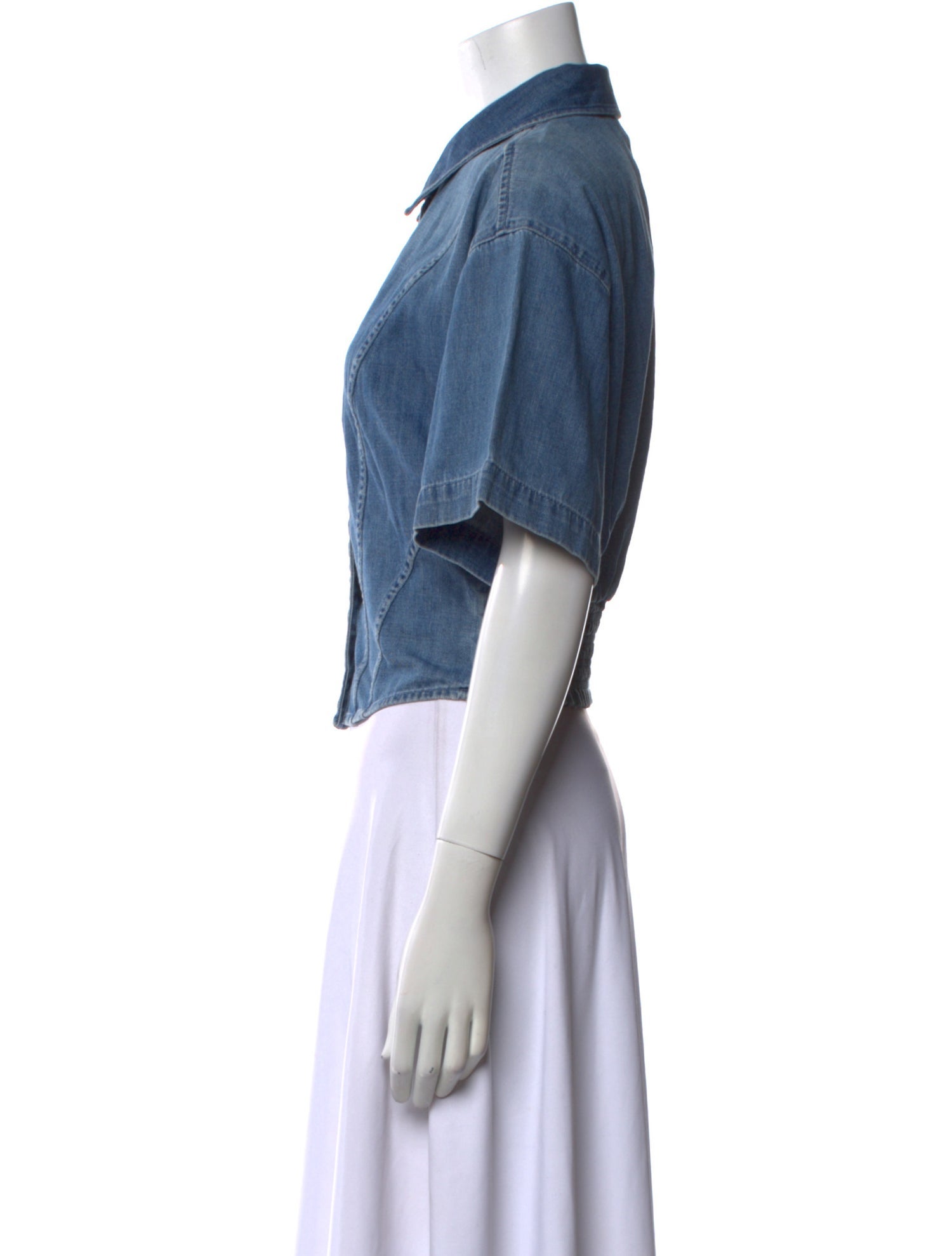 FRAME Short Sleeve Crop Top w/ Tags