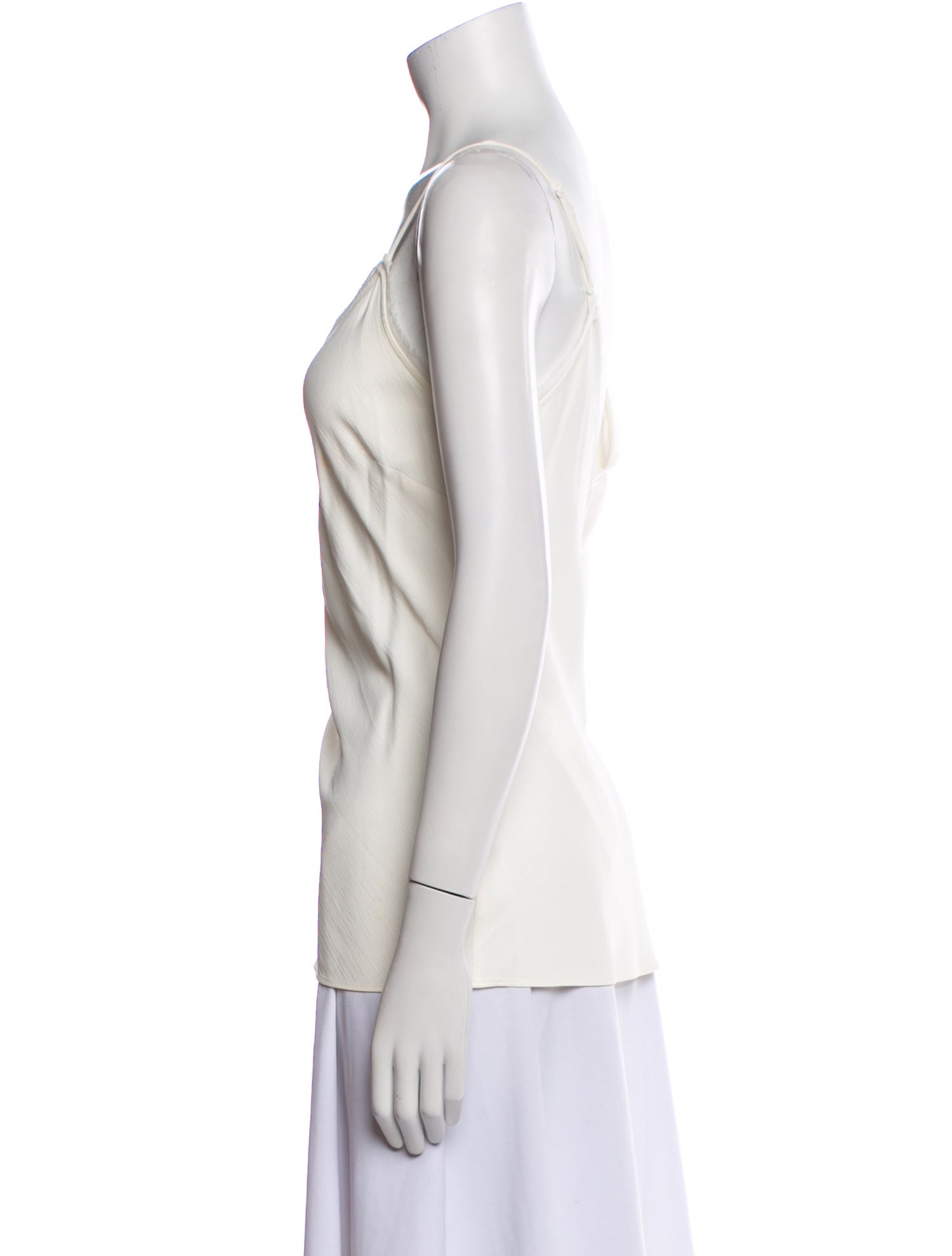 FRAME V-Neck Sleeveless Top