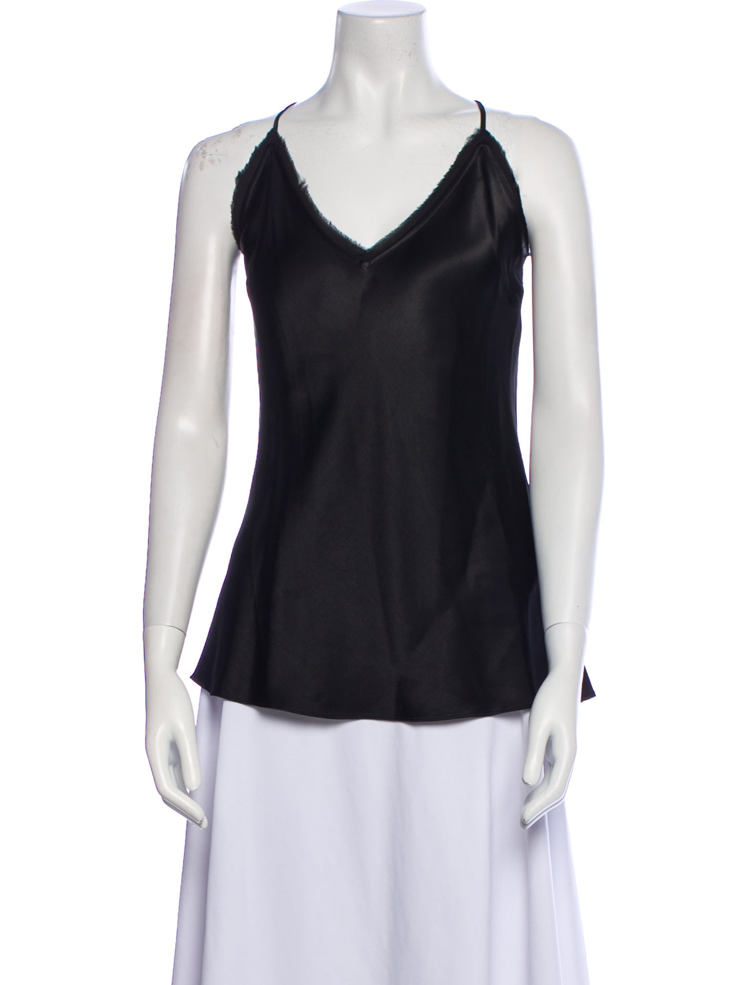 FRAME V-Neck Sleeveless Top