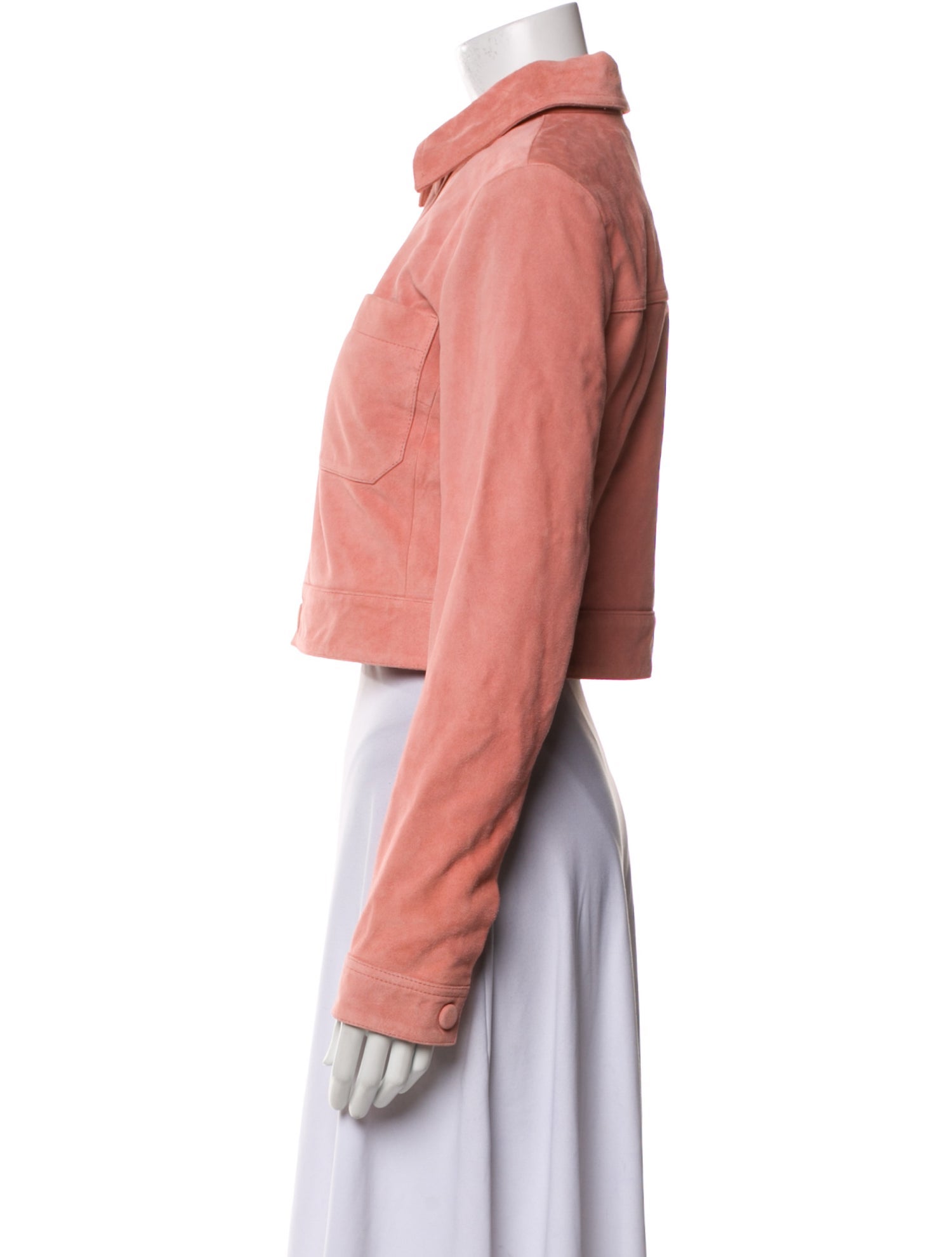 FRAME Calf Leather Bolero