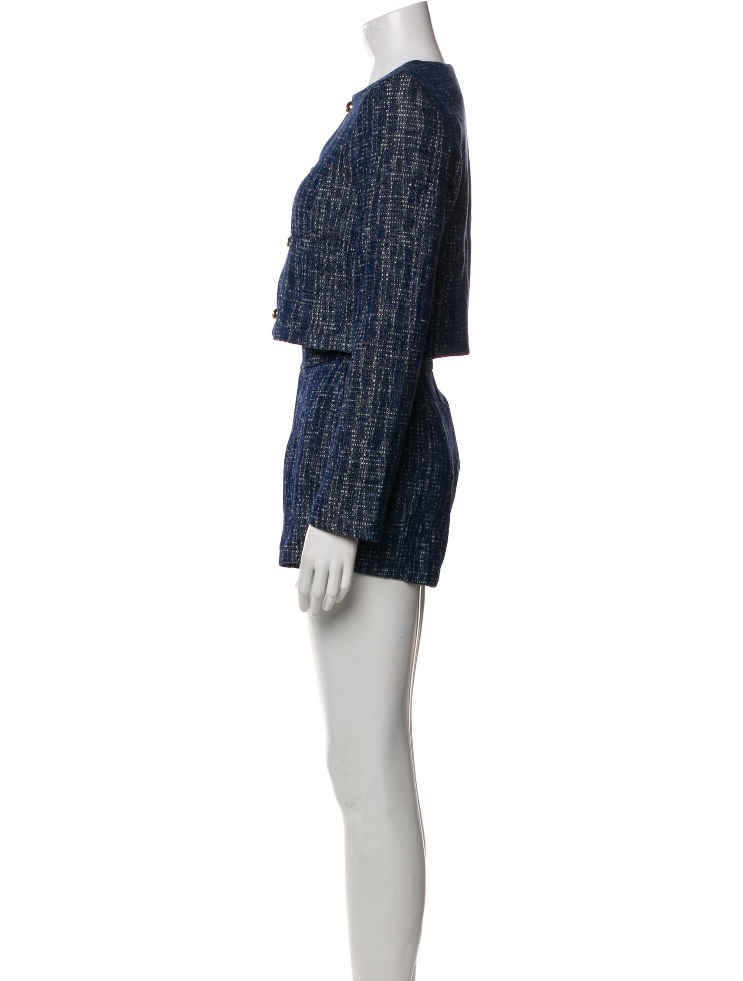 FRAME Tweed Pattern Short Set w/ Tags