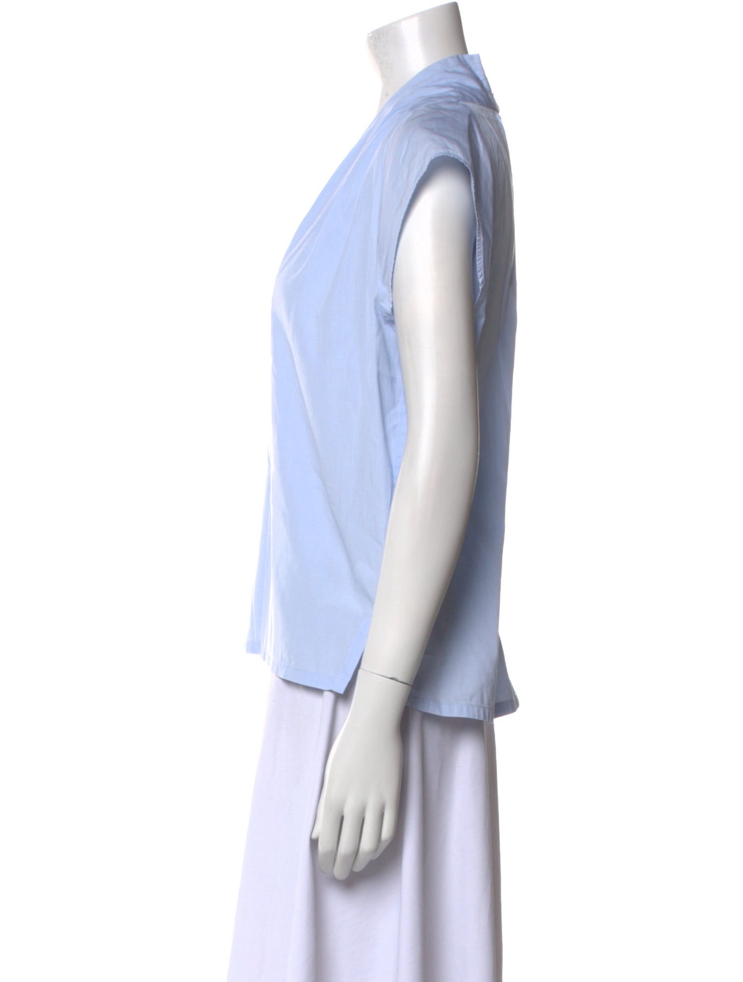 FRAME V-Neck Short Sleeve Top