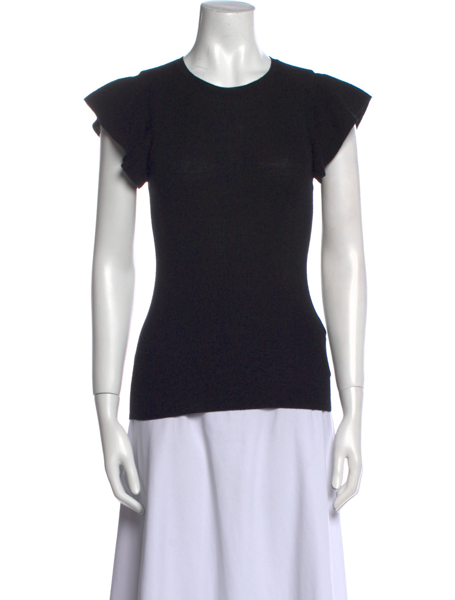 FRAME Wool Crew Neck Top