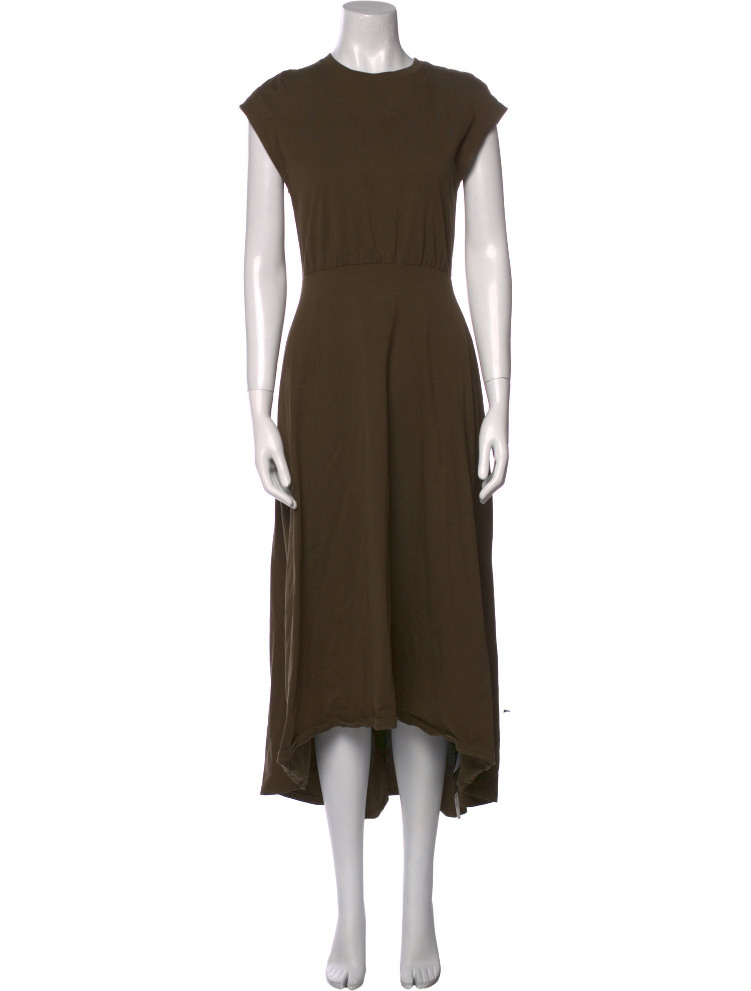 FRAME Crew Neck Long Dress