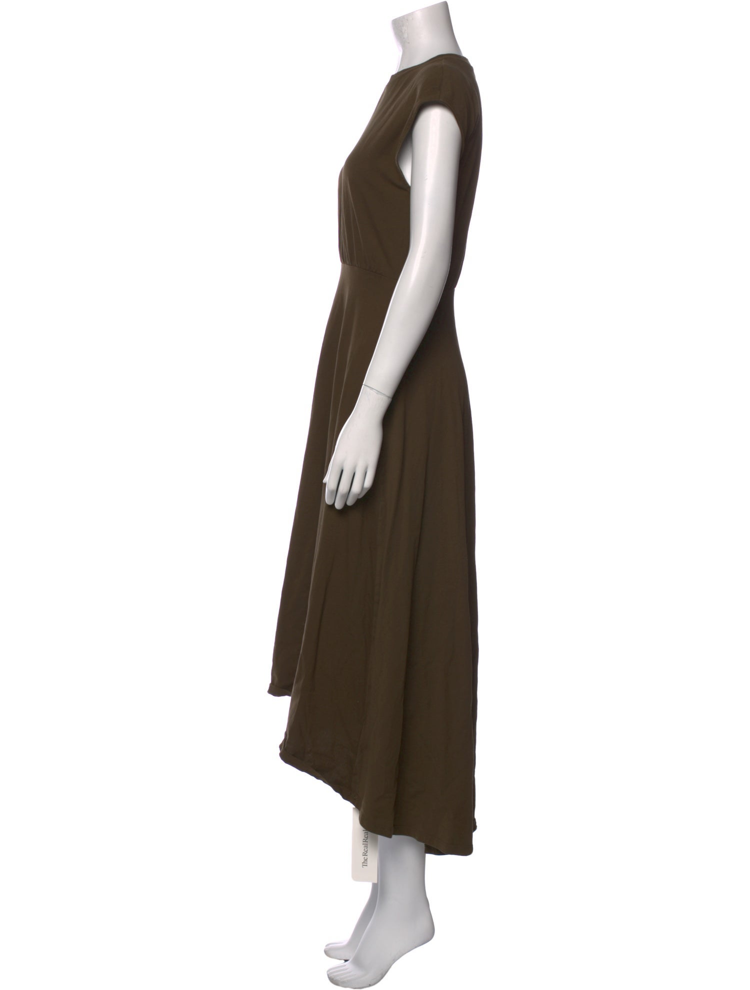 FRAME Crew Neck Long Dress