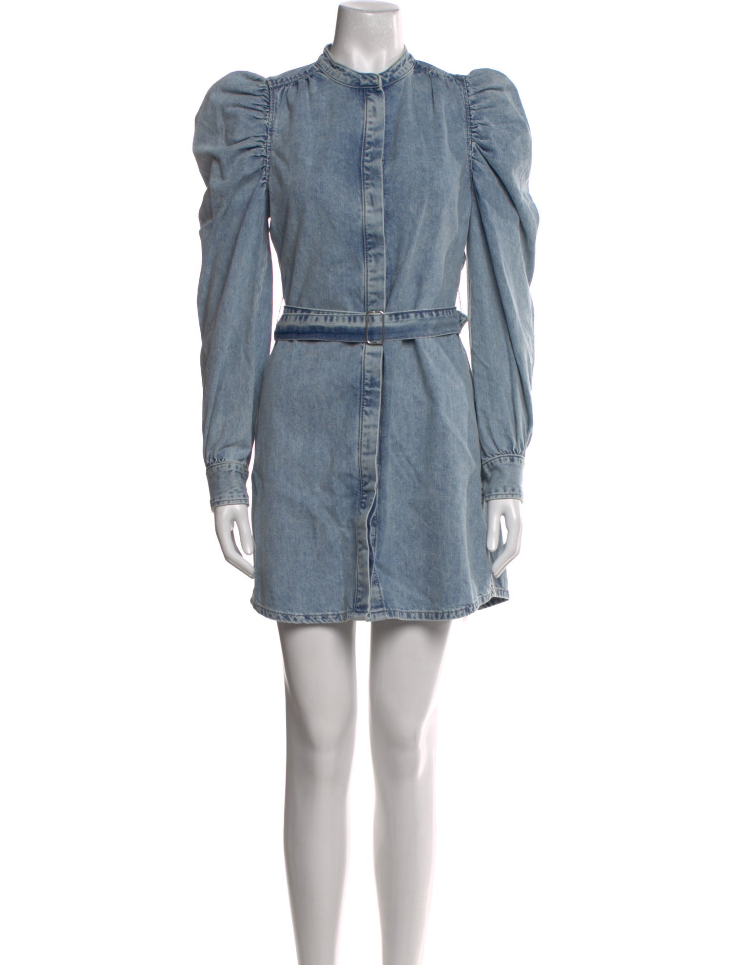 FRAME Mock Neck Mini Dress