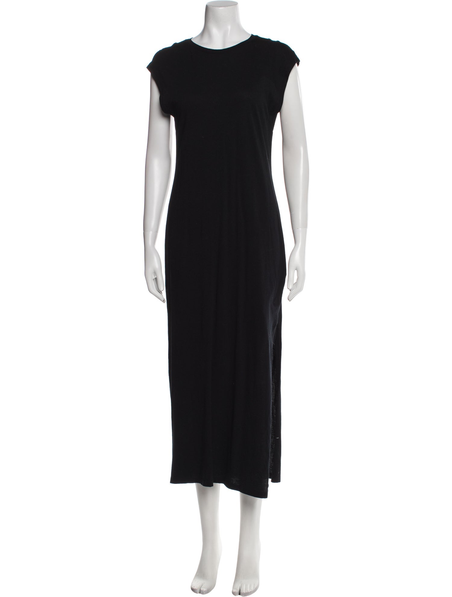 FRAME Crew Neck Long Dress