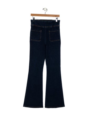 FRAME High-Rise Wide Leg Jeans
