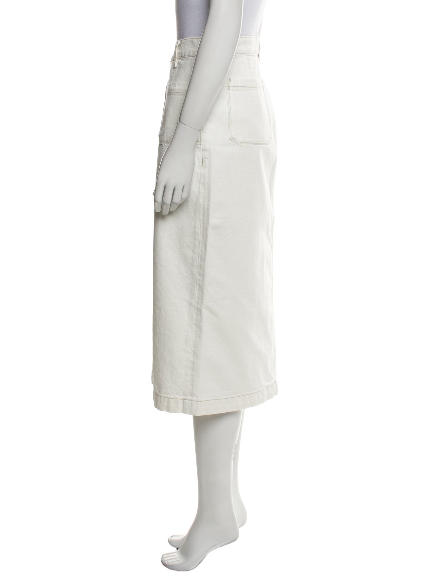 FRAME Midi Length Skirt