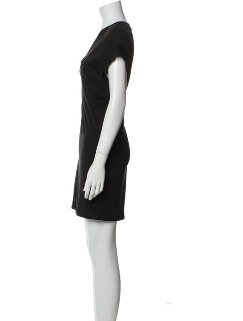 FRAME V-Neck Mini Dress