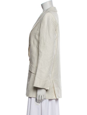 FRAME Striped Blazer