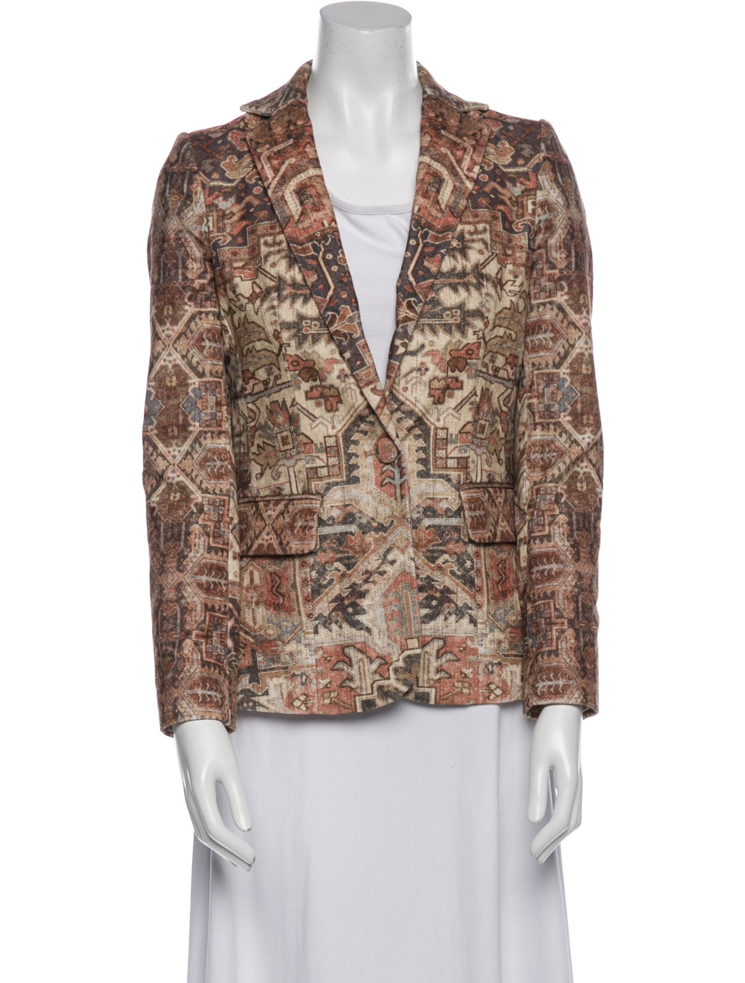 FRAME Printed Blazer