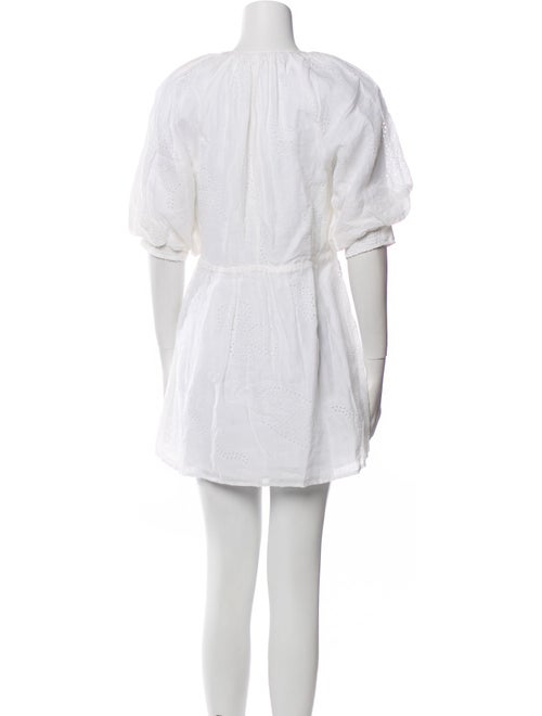 FRAME Crew Neck Mini Dress