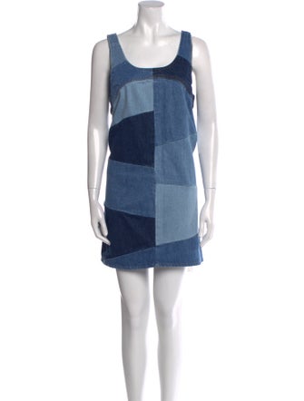 FRAME Printed Mini Dress