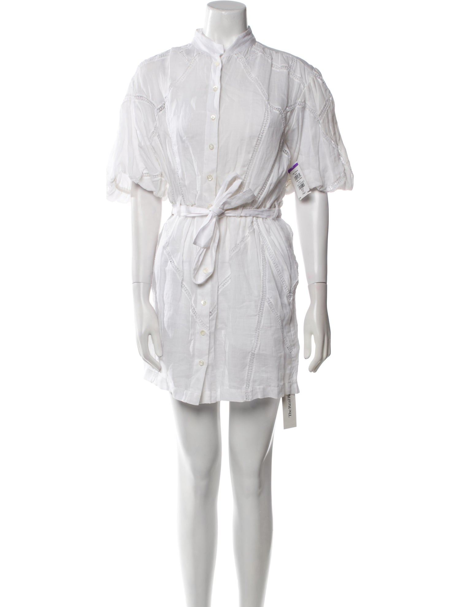 FRAME Mock Neck Mini Dress