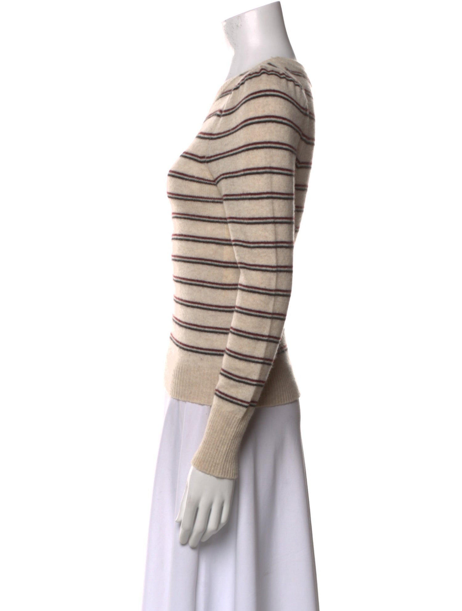 FRAME Cashmere Striped Sweater