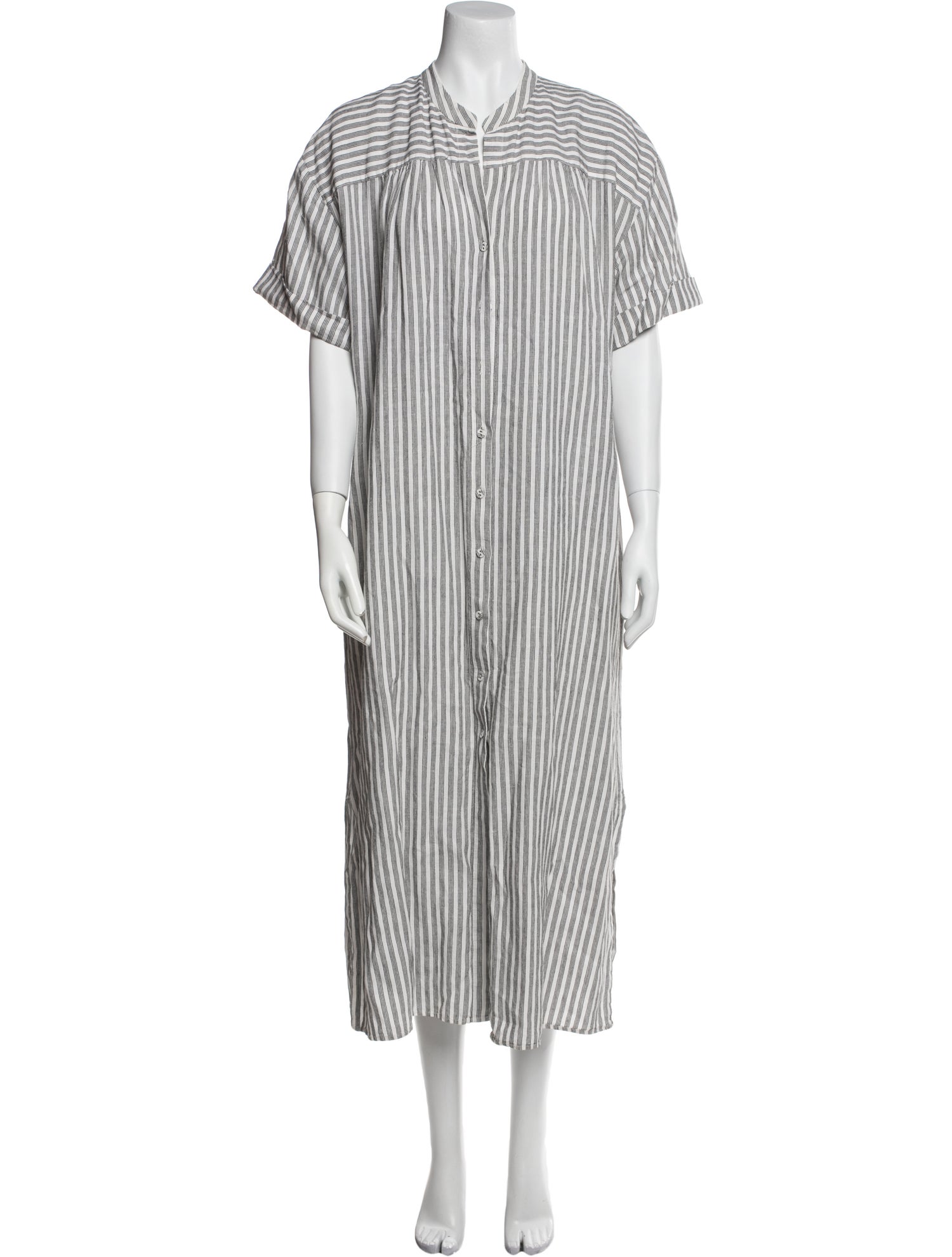 FRAME Linen Long Dress