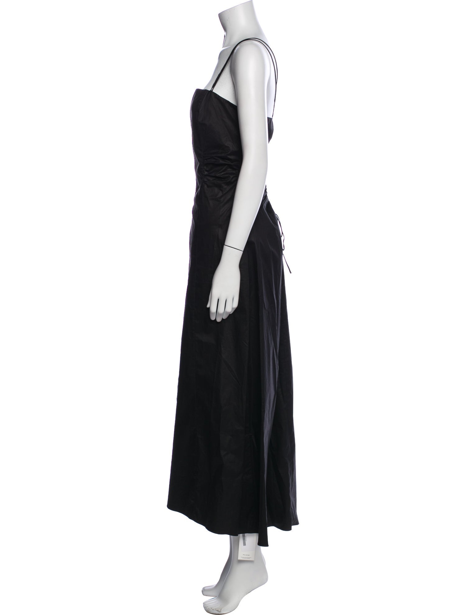 FRAME Square Neckline Long Dress
