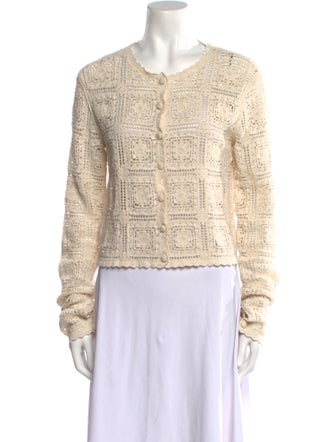 FRAME Printed Crew Neck Sweatshirt