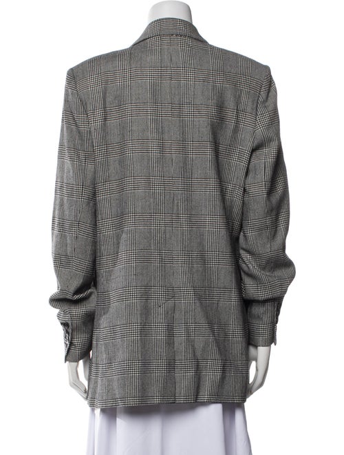 FRAME Plaid Print Blazer