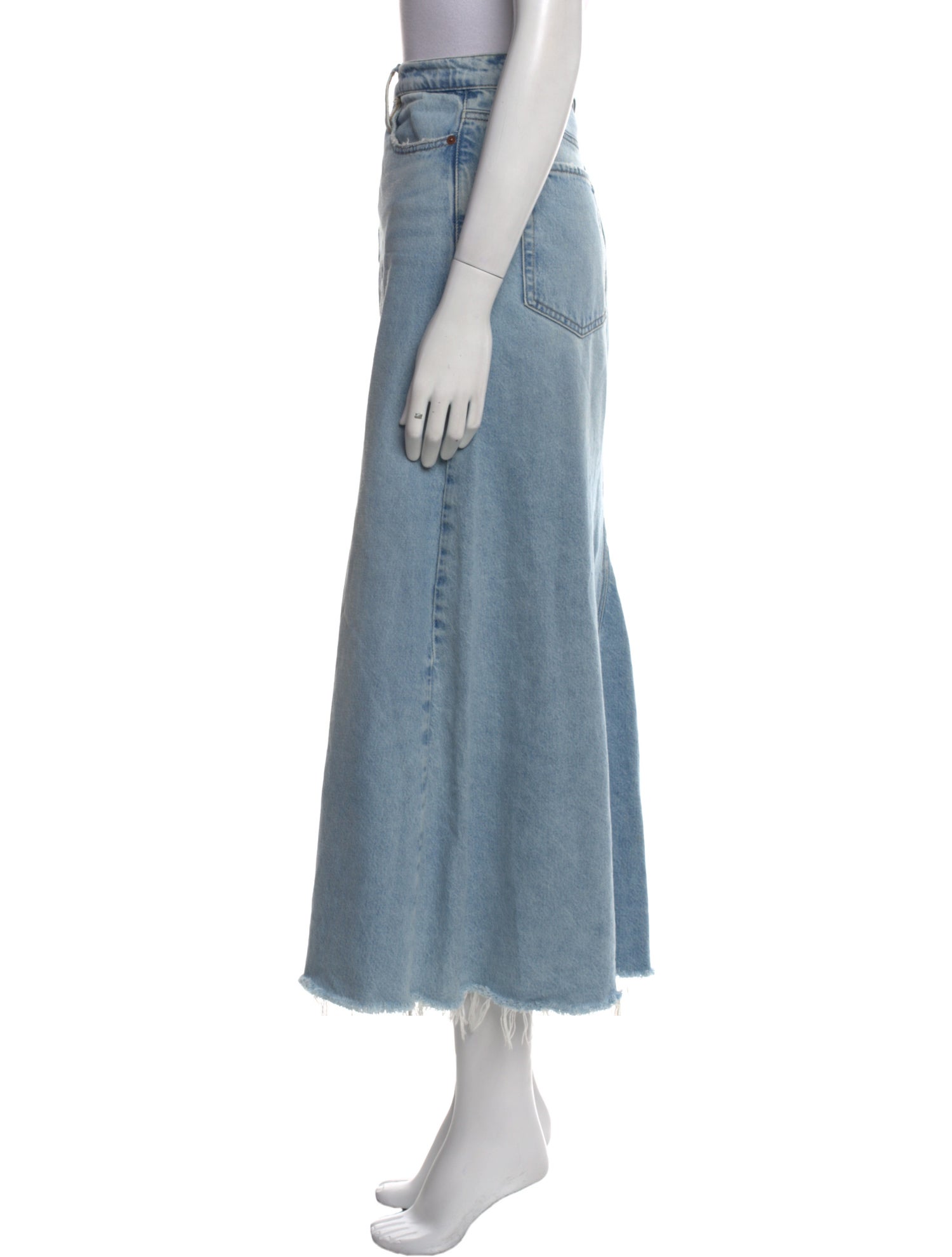 FRAME Midi Length Skirt