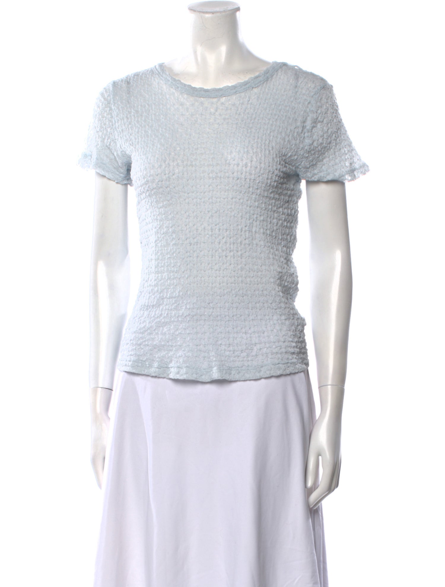 FRAME Bateau Neckline Short Sleeve T-Shirt