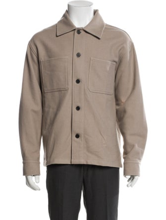 FRAME Virgin Wool Utility Jacket