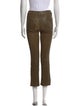 FRAME Lamb Leather Straight Leg Pants